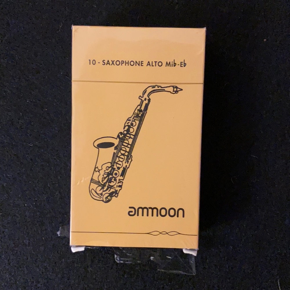 ammoon Alto Saxophone Sax Traditional Reeds Strength 2.5, 10pcs/ Box
